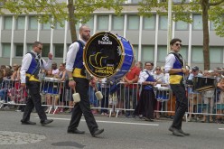 Festival interceltique - Bagad Bro Landerne - D419646