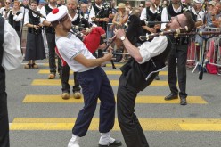 Festival interceltique - Bagad Bleidi Kamorh - D419773