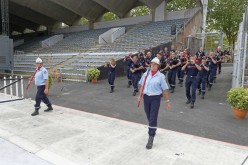 Festival interceltique - Bagad Pompiers du Morbihan - D420541