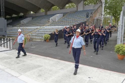 Festival interceltique - Bagad Pompiers du Morbihan - D420541