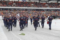 Festival interceltique - Bagad Pompiers du Morbihan - D420551