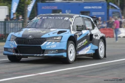 Rallycross Lohéac 2021 : Andreas BAKKERUD (NOR) sur Škoda Fabia  N°13