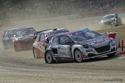 Rallycross Lohéac 2021 : Jonathan PAILLER (FRA) sur Peugeot 208  N°18