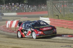 Rallycross Lohéac 2021 : Laurent BOULIOU (FRA) sur Peugeot 208  N°95