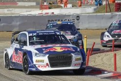 Rallycross Lohéac 2021 : Johan KRISTOFFERSSON (SWE) sur Audi S1  N°1