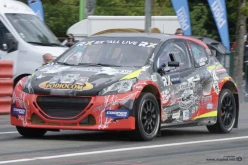 Rallycross Lohéac 2021 : Pascal LAMBEC (FRA) sur Peugeot 208  N°19