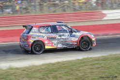 Rallycross Lohéac 2021 : Jérémy LAMBEC (FRA) sur Škoda Fabia  N°66