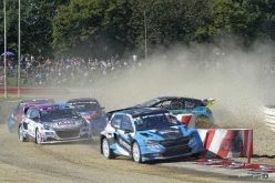 Rallycross Lohéac 2021 : Andreas BAKKERUD (NOR) sur Škoda Fabia  N°13