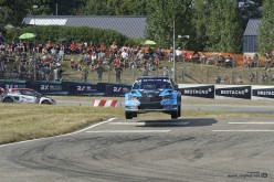 Rallycross Lohéac 2021 : Andreas BAKKERUD (NOR) sur Škoda Fabia N°13
