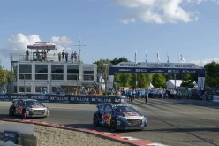 Rallycross Lohéac 2021 : Timmy HANSEN (SWE) sur Peugeot 208 N°21