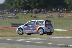 Rallycross Lohéac 2021 : Maximilien EVENO (FRA) sur Citroën C2 N°75