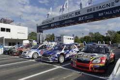 Rallycross Lohéac 2021 : Jérémy LAMBEC (FRA) sur Škoda Fabia N°66