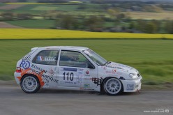 Rallye du Pays de Lohéac 2022 - Le pilote Romain GALIN