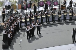 Festival interceltique 2012-3 bagad Ronsed Mor