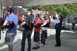 Festival interceltique 2012-8 bagad Kiz Avel, Strasbourg