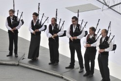Festival interceltique 2012-345 bagad Ronsed Mor
