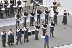 Festival interceltique 2012-384 bagad Penhars, Quimper
