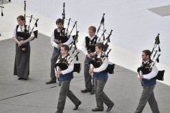 Festival interceltique 2012-386 bagad Penhars, Quimper