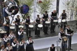 Festival interceltique 2012-397 bagad Penhars, Quimper