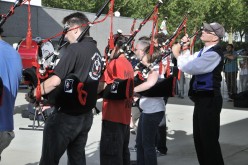 Festival interceltique 2012-10 bagad Kiz Avel, Strasbourg