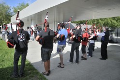 Festival interceltique 2012-11bagad Kiz Avel, Strasbourg