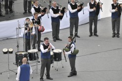 Festival interceltique 2012-402 bagad Penhars, Quimper