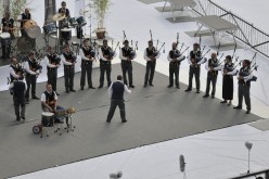 Festival interceltique 2012-33 bagad Kemper, Quimper