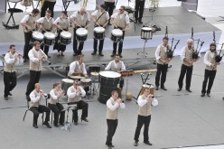 Festival interceltique 2012-449 bagad Quic en Groigne, St Malo