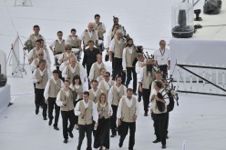 Festival interceltique 2012-469 bagad Quic en Groigne, St Malo