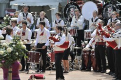 Festival interceltique 2012-513 bagad Saozon Sevigneg