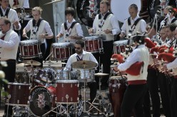 Festival interceltique 2012-521 bagad Saozon Sevigneg