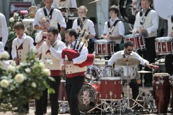 Festival interceltique 2012-528 bagad Saozon Sevigneg