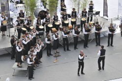 Festival interceltique 2012-208 bagad Meilhoù Glaz, Quimper