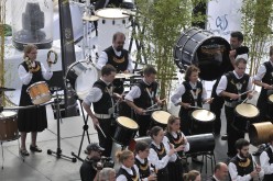 Festival interceltique 2012-210 bagad Meilhoù Glaz, Quimper