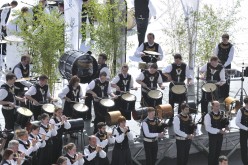 Festival interceltique 2012-222 bagad Meilhoù Glaz, Quimper
