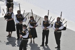 Festival interceltique 2012-225 bagad Meilhoù Glaz, Quimper