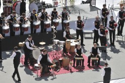 Festival interceltique 2012-272 bagad Cap Caval, Plomeur