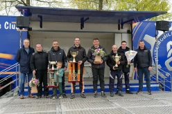 podium des vainqueurs au rallye du Morbihan 2024