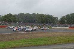 Division 3 au premier virage - Rallycross LOHEAC 2024 - 53817