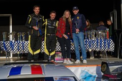 Podium et coupes des vainqueurs Rallye de BROCELIANDE 2024-9825