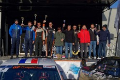 Podium et coupes des vainqueurs Rallye de BROCELIANDE 2024-9822