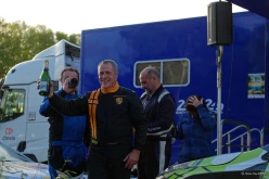 Podium des vainqueurs du Rallye du Pays de Lohéac 2026
