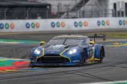 N° 23 ASTON MARTIN Vantage AMR LMGT3 en catégorie LMGT3 - 24 H du Mans 2026 - 814D4C