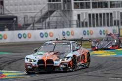 N° 69 BMW M4 LMGT3 Evo en catégorie LMGT3 - 24 H du Mans 2026 - 808D4C
