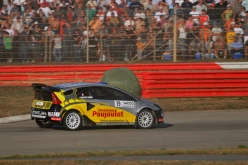 Lohéac-2009-Jerome Grosset Janin-Citroen C4 WRC -19b