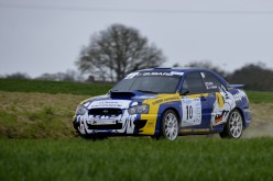 rallye-du-pays-de-Lohéac-2016 numero 10-Sebastien BRET-Julia OBRIEN-SUBARU Impreza-FN-4 PA15682.jpg