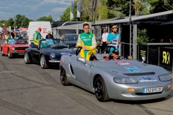 Rallycross de Lohéac 2016 - Parade-des-pilotes-vendredi PA02038