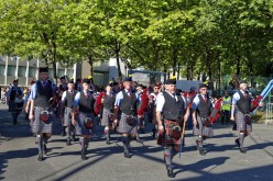 interceltique de Lorient 2017-PA20268 Isle Of Cumbrae Pipe Band Ecosse