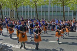 interceltique de Lorient 2017-PA20633 De La Salle Scout Pipe Band Irlande