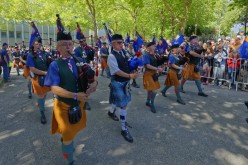 interceltique de Lorient 2017-PA20641 De La Salle Scout Pipe Band Irlande